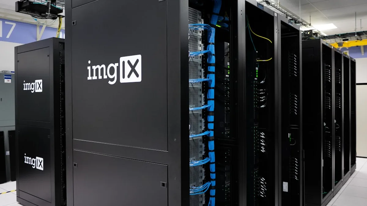 black ImgIX server system