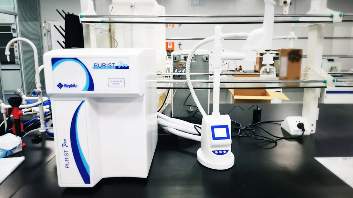 a lab with a lot of equipment in it