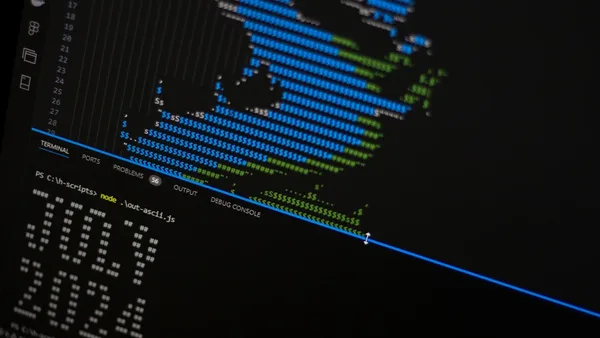 A close up of a computer screen with a monkey on it