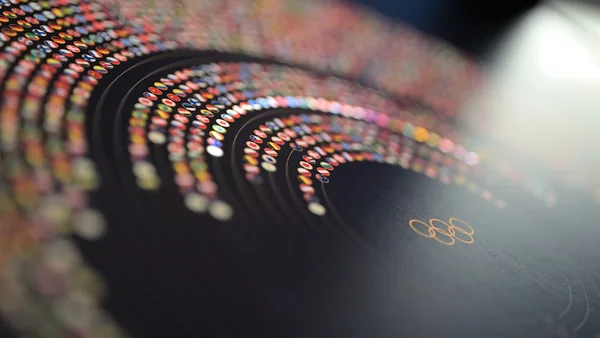 a close up of a book with a blurry background