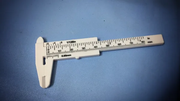 white caliper