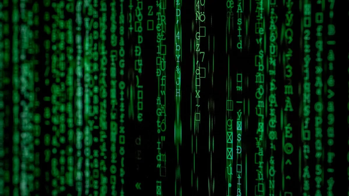 Matrix movie still