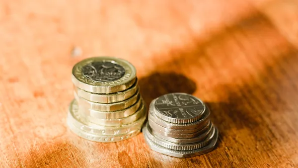 silver and gold round coins