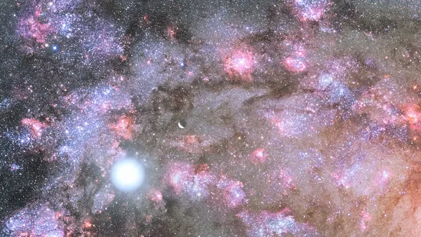 a large cluster of stars in the sky
