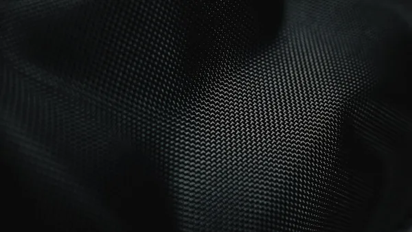 a close up of a black fabric texture