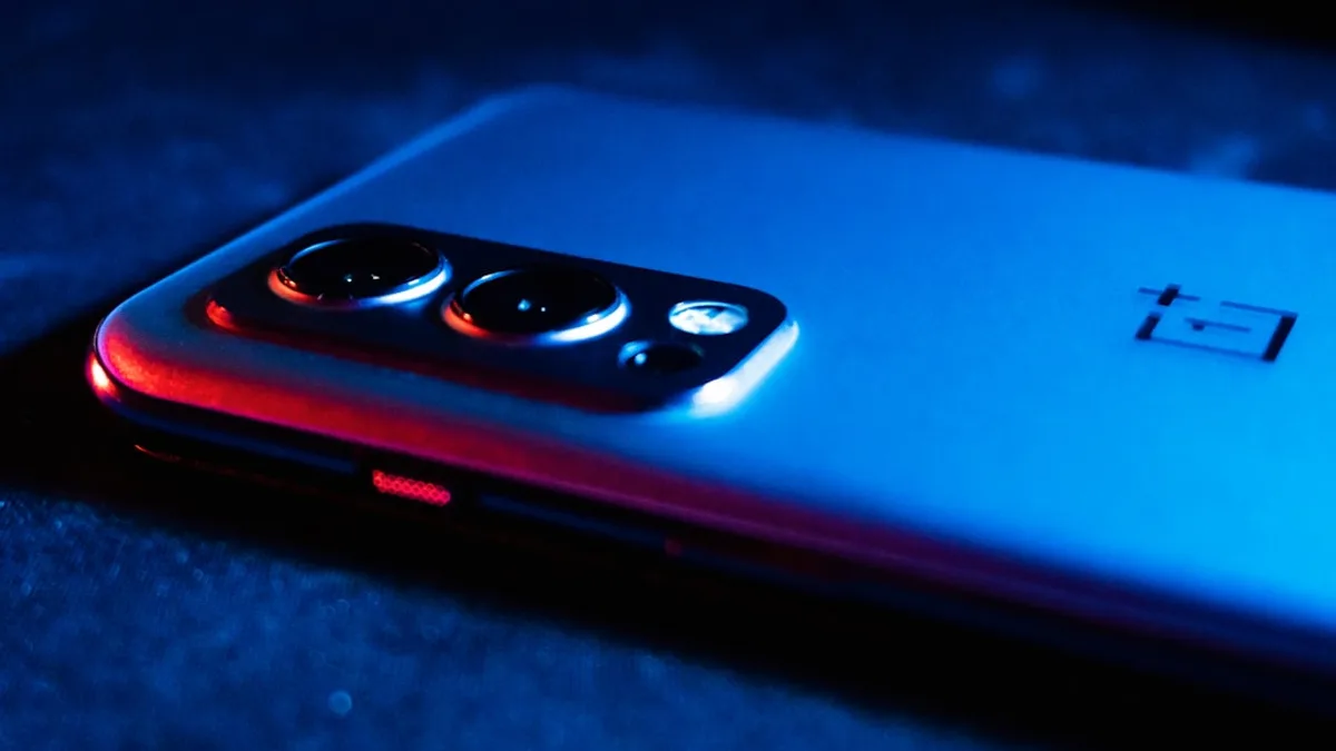 a close up of the back of a cell phone