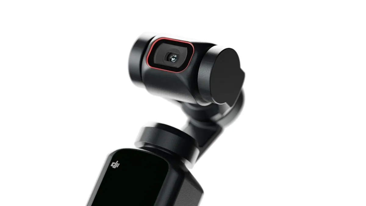 a black cell phone with a camera attached to it