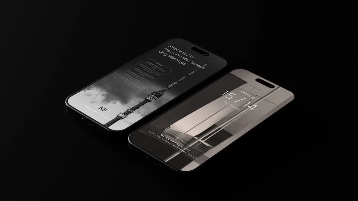 a cell phone with a credit card attached to it