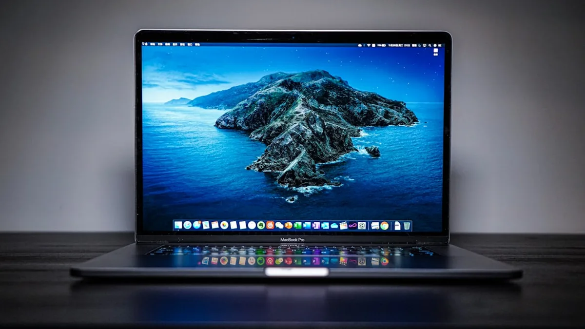 black and gray laptop computer