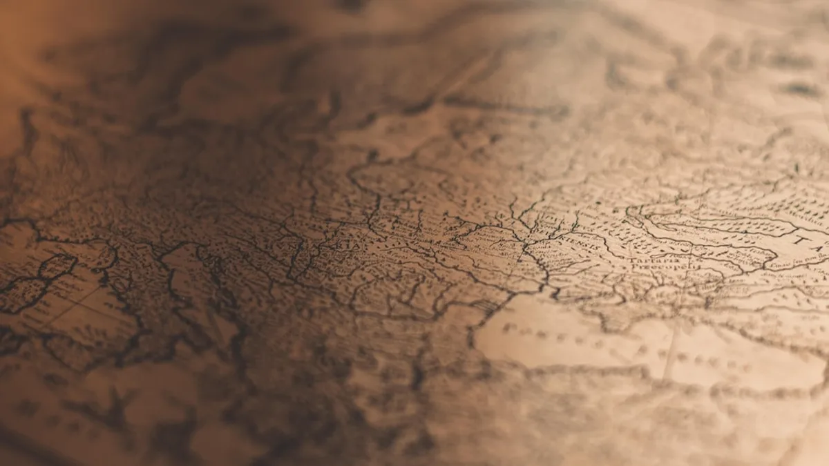 country map illustration